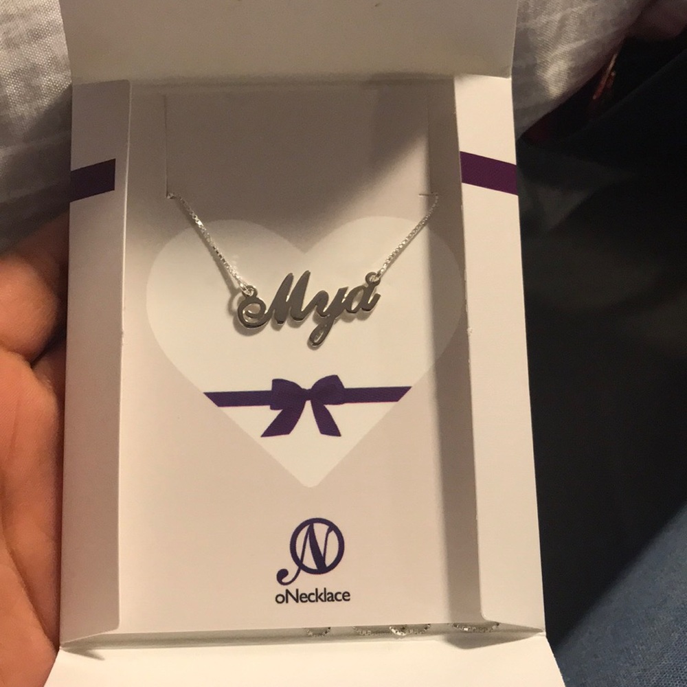 Mya name necklace